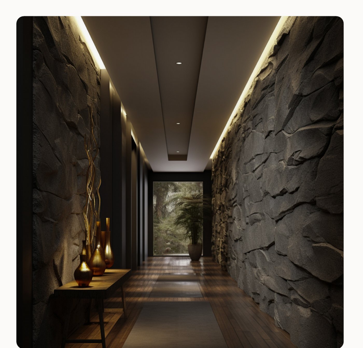 Architectural corridor